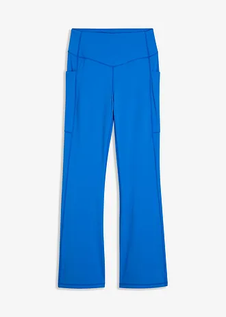 Legging de sport confortable avec poche pour portable, évasé