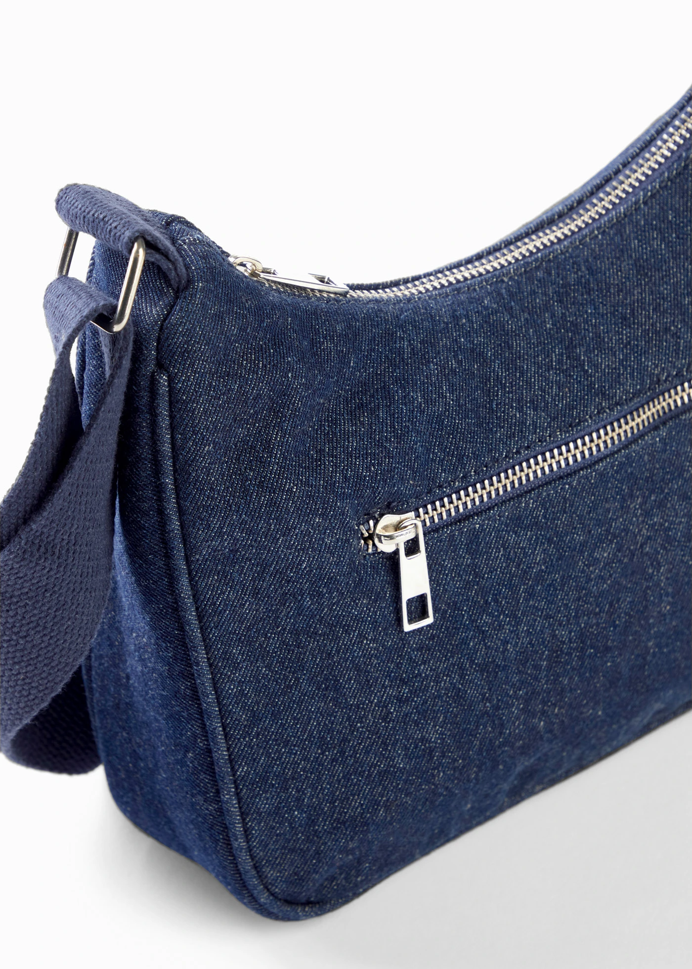 Schoudertas • blauw denim • bonprix online shop