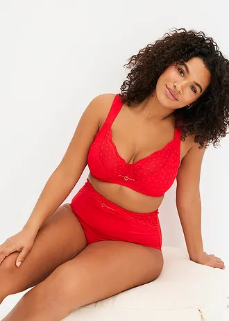 Tailleslip, Kleur: aardbeirood