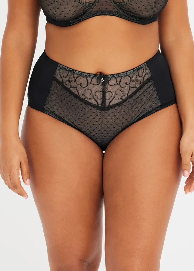 Slip modelant, Couleur: noir/beige
