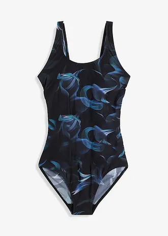 Costum de baie cu fronseuri, cu efect de modelare ușor