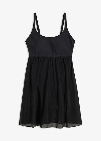 Robe de bain avec mesh transparent