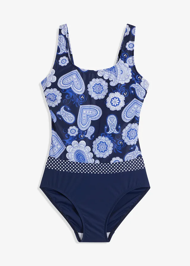 Costum de baie cu efect de modelare mediu