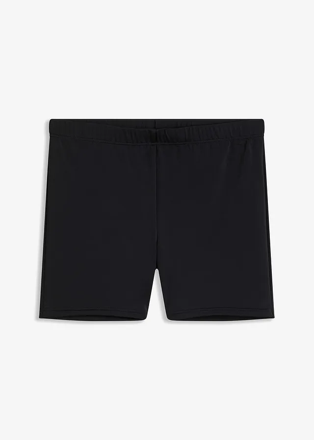 Biker zwemshort met gerecycled polyamide • zwart • bonprix online shop