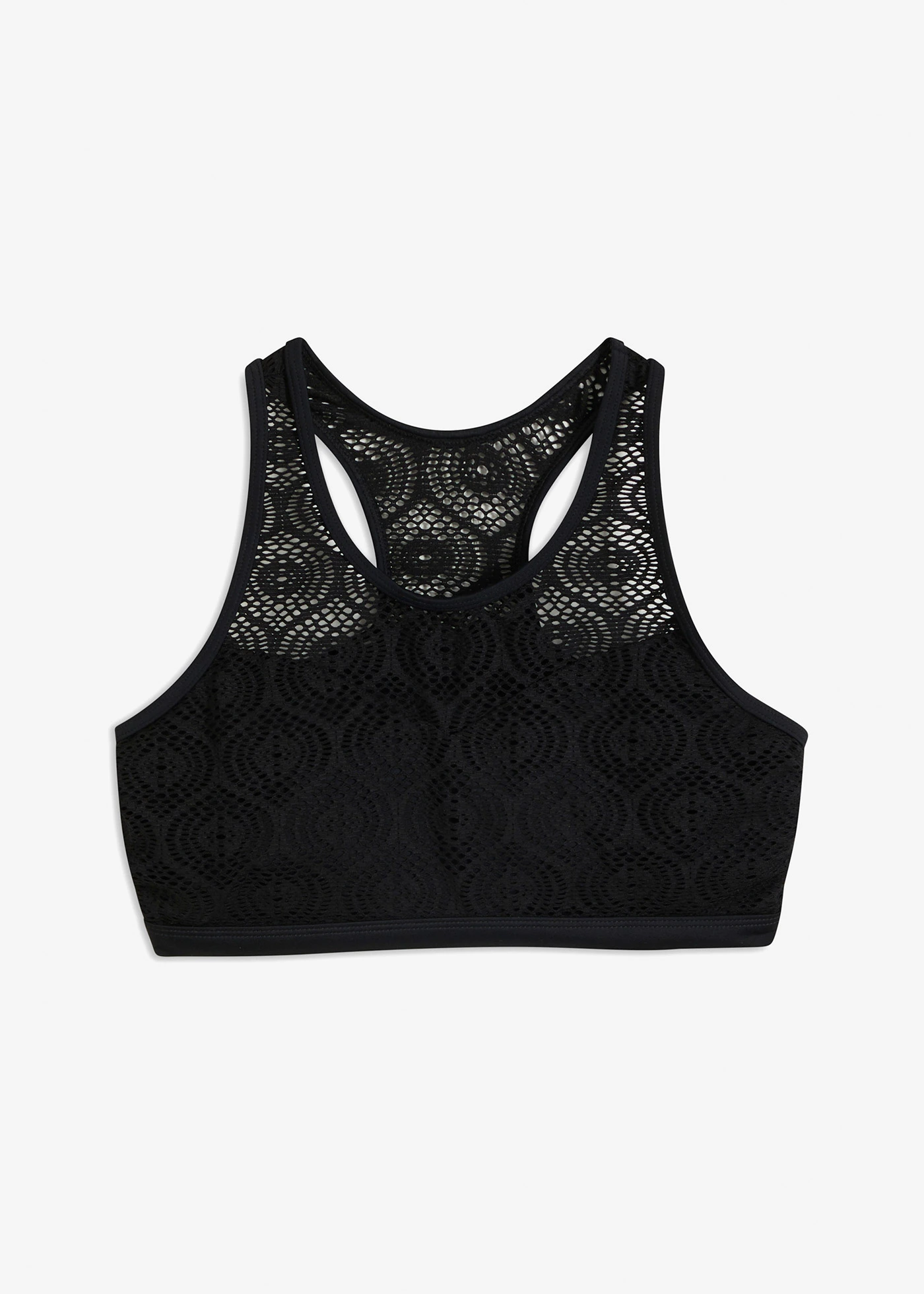 Haut de maillot brassière en dentelle • noir • Boutique bonprix