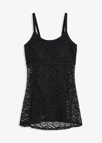 Robe de bain avec dentelle