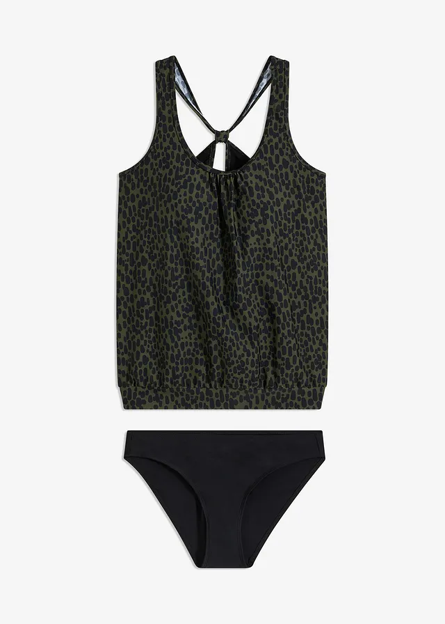 Oversized tankini (2-dlg. set)