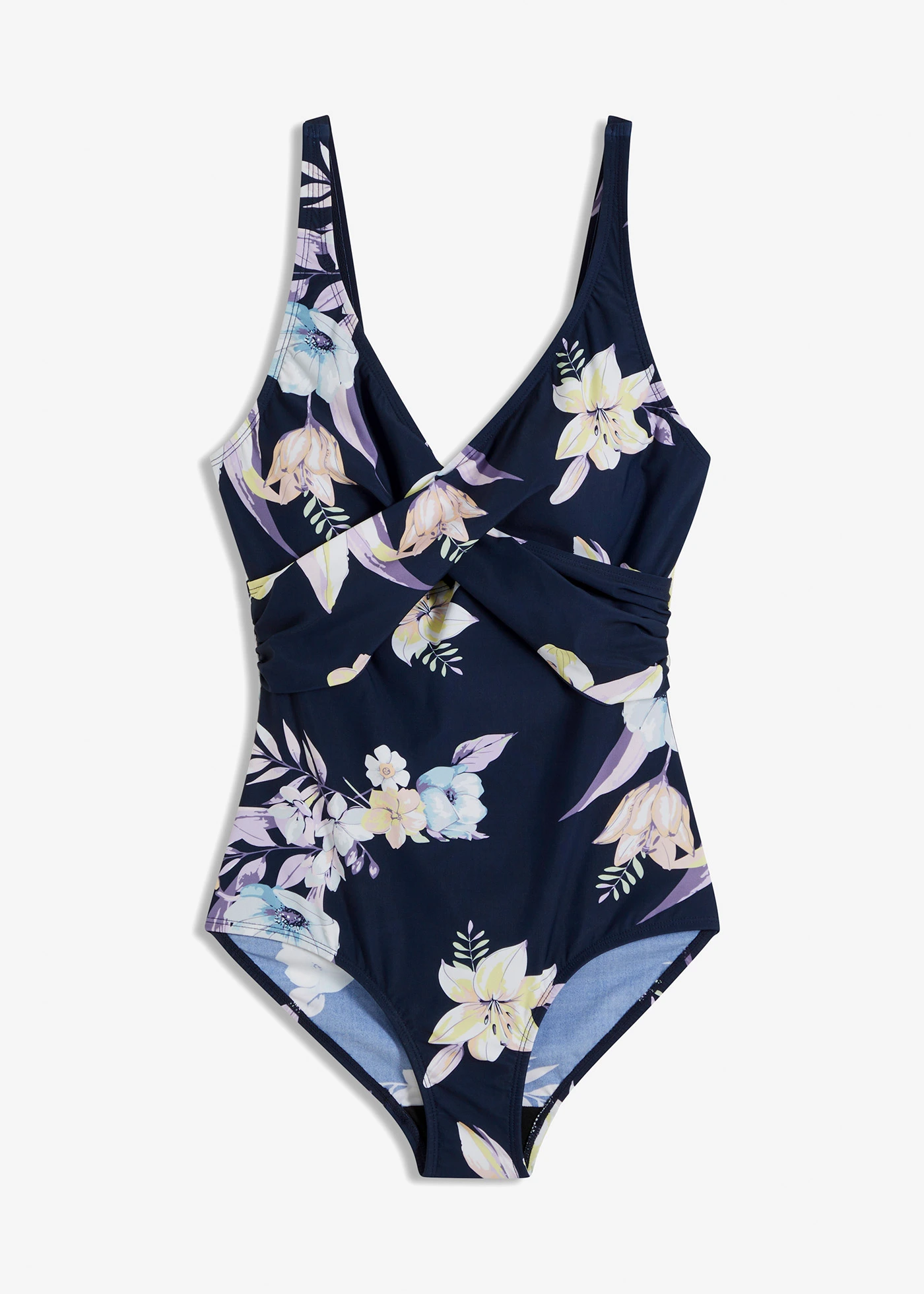 Kostium kąpielowy shape, lekki stopień modelowania sylwetki • ciemnoniebieski • sklep bonprix