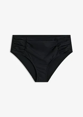 Stahovací bikinové kalhotky, lehký tvarující efekt • černá • bonprix obchod