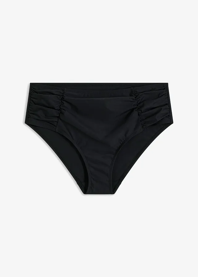 Alakformáló bikini alsó enyhe formáló hatással • fekete • bonprix áruház