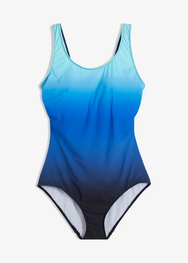 Corrigerend badpak, medium corrigerend, Kleur: blauw