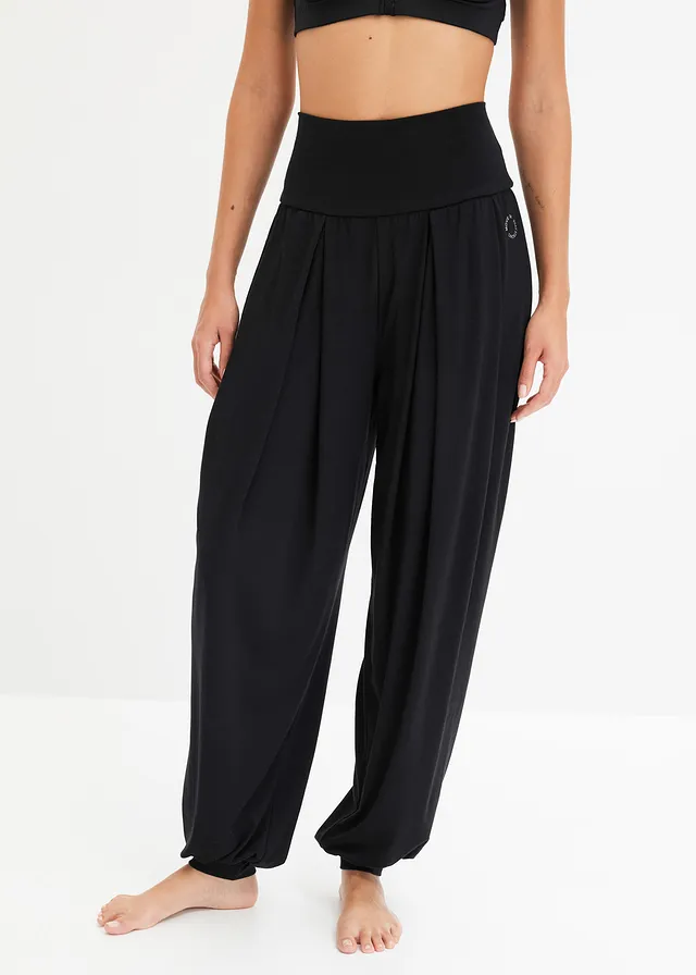 Pantalon de sport ample avec taille retroussable • noir • product-page.page-title-suffix