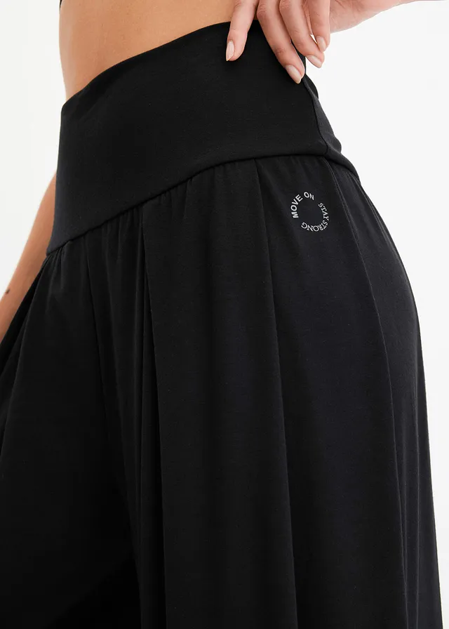 Pantalon de sport ample avec taille retroussable • noir • product-page.page-title-suffix