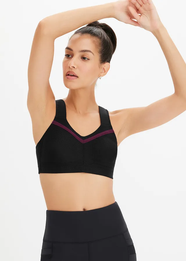 Soutien-gorge de sport, maintien fort • noir-sureau • product-page.page-title-suffix