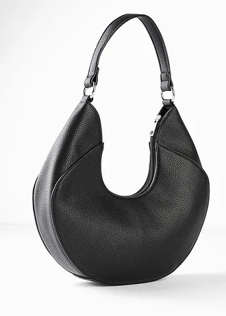 Sac à main rond • noir • Boutique bonprix
