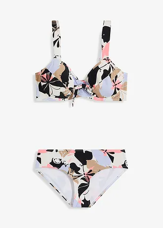 Minimizer beugel bikini met gerecycled polyamide (2-dlg. set)