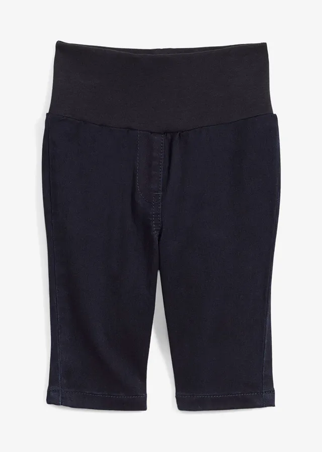 Blugi stretch bebe, cu bată elastică
