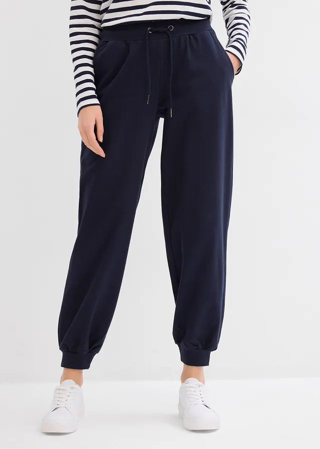 Joggingbroek met elastische tailleband • donkerblauw • product-page.page-title-suffix