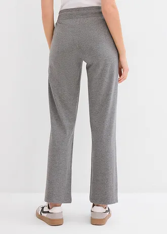 Spodnie z bawełnianego dżerseju ze stretchem, kolor: 