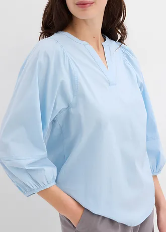 Bluzka tunikowa • niebieski lodowy • bonprix obchod