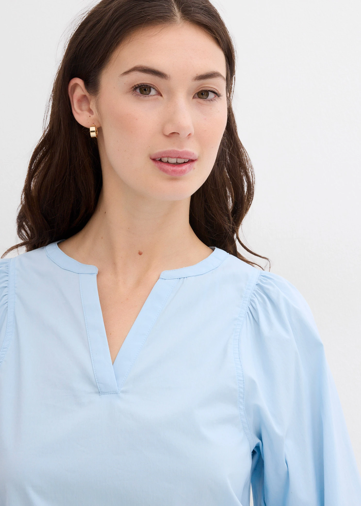 Bluzka tunikowa • niebieski lodowy • bonprix obchod