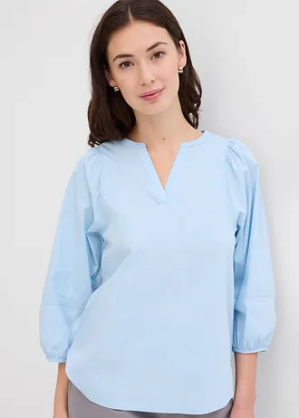 Bluzka tunikowa • niebieski lodowy • bonprix obchod