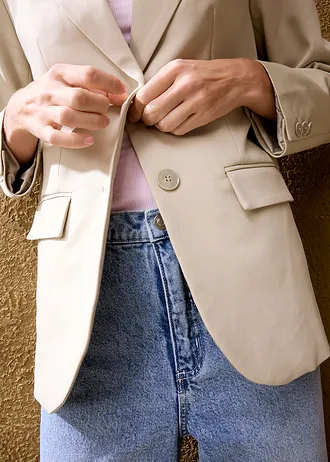 Blejzer oversize • dymová khaki • obchod bonprix