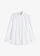 Lange blouse met plooitjes, Kleur: wit