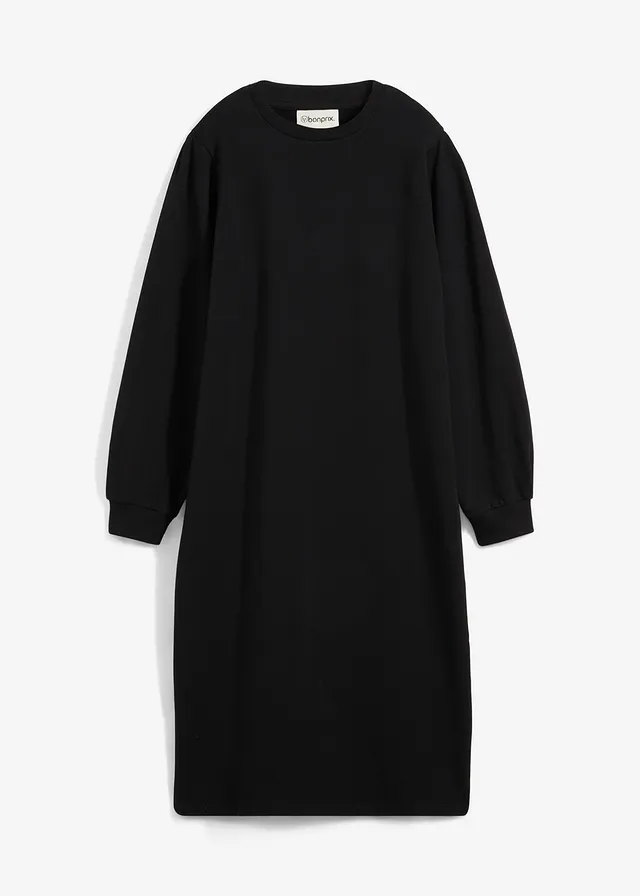 Robe en molleton à manches bouffantes