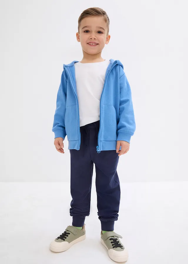 Léger pantalon de jogging 100% coton • bleu foncé • product-page.page-title-suffix