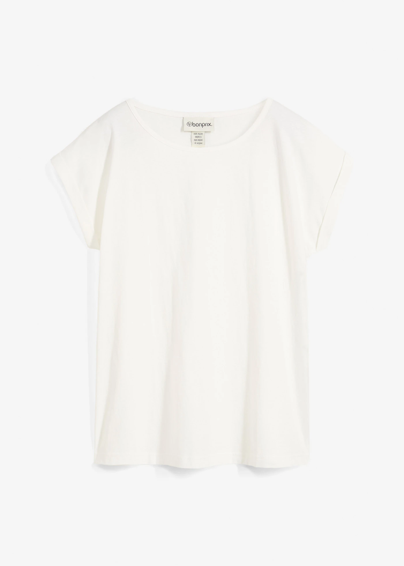 Tričko s hodvábom • biela vlna • obchod bonprix
