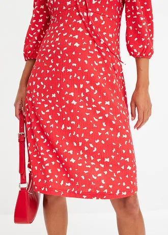 Robe trapèze en jersey • fraise • Boutique bonprix