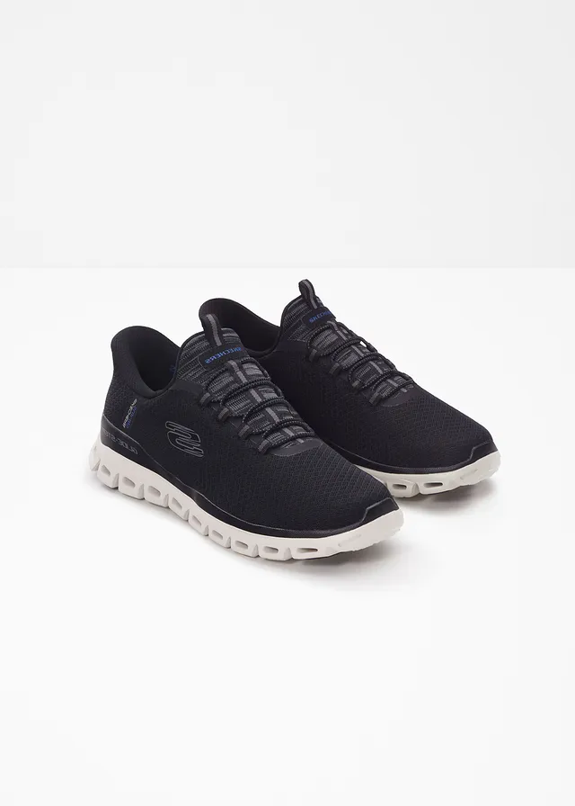 Skechers slip-in sneakers, Kleur: zwart
