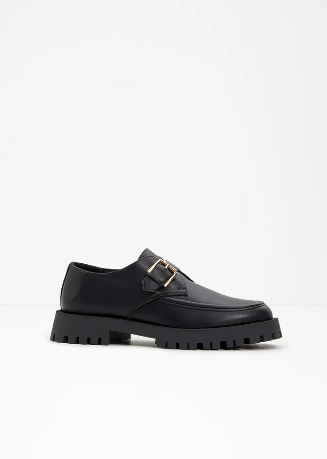 Loafers, Kleur: zwart