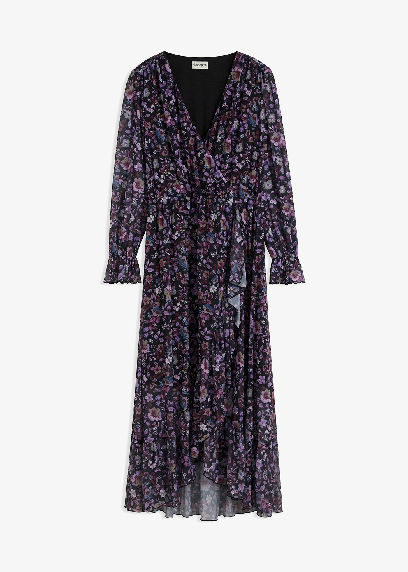 Robe en mesh • rouge érable floral • Boutique bonprix