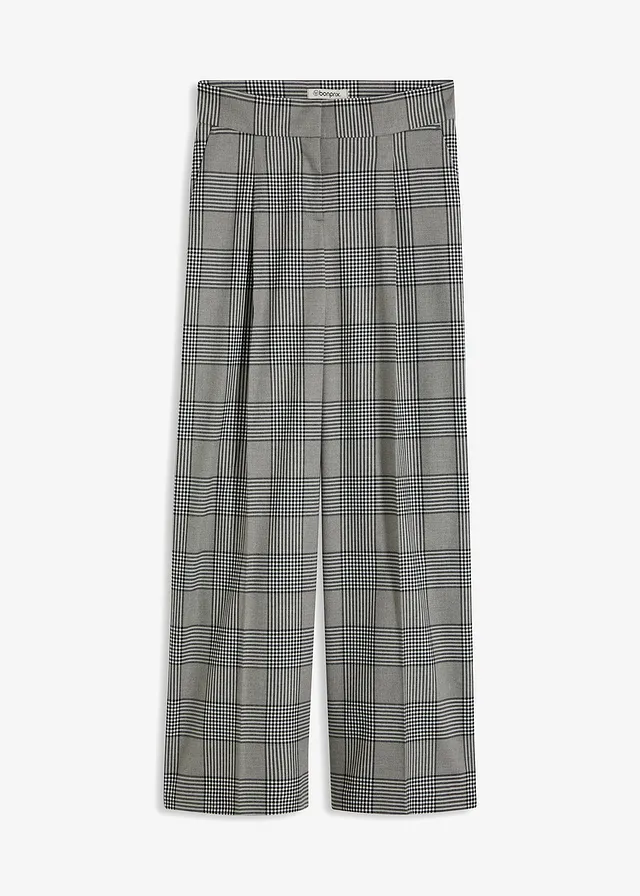 Pantaloni Marlene cadrilați