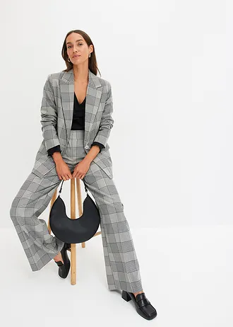 Kostkovaný blejzr • šedá kostkovaná • bonprix obchod