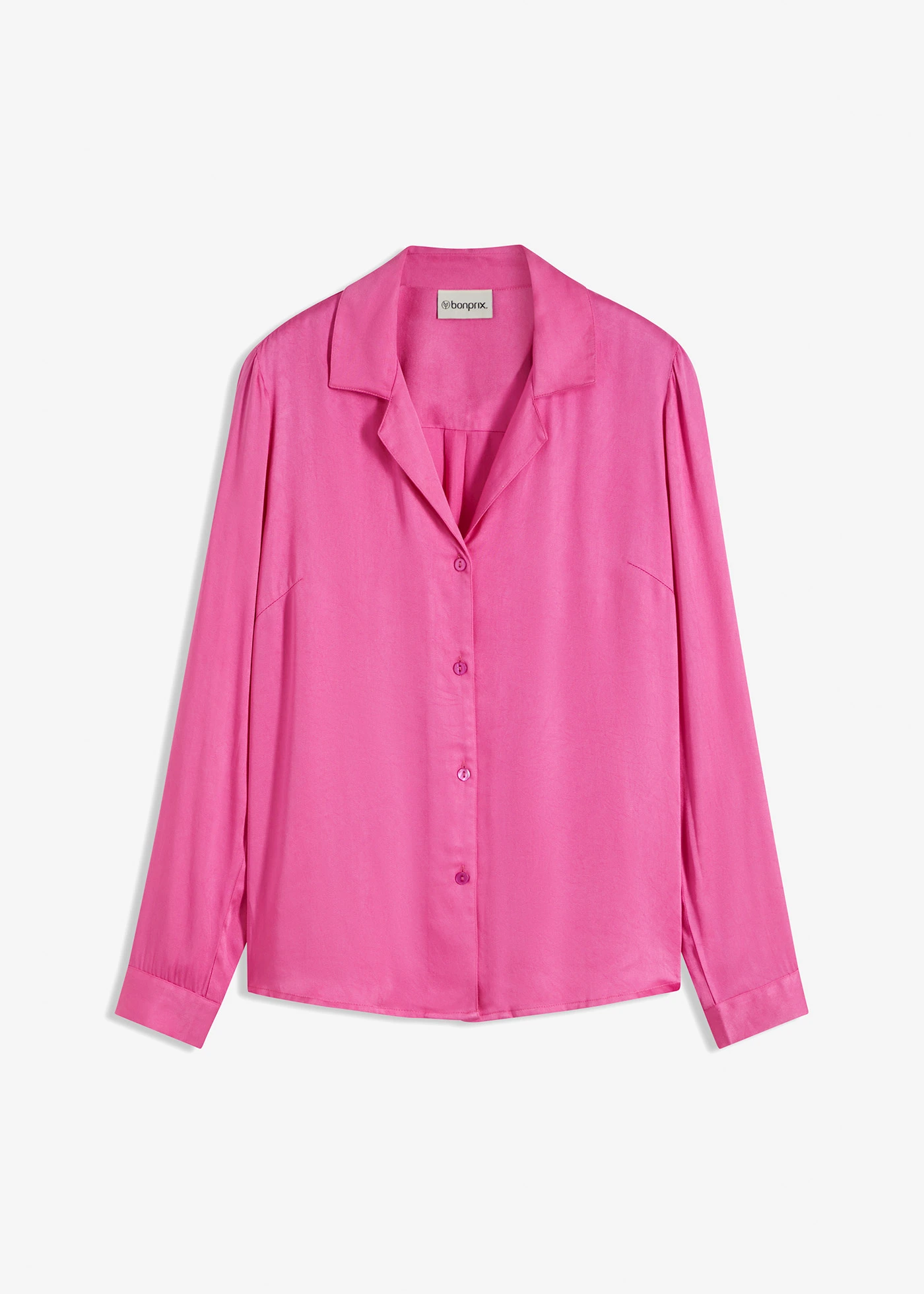 Bluză din satin fin • fucsia deschis • magazin bonprix