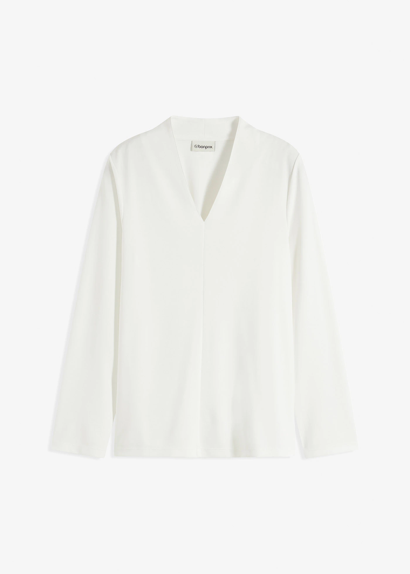 Tričko s dlouhým rukávem • přírodní bílá • bonprix obchod
