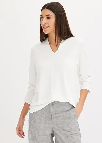 Longsleeve, Kleur: wolwit