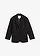 Oversize blazer, Kleur: zwart