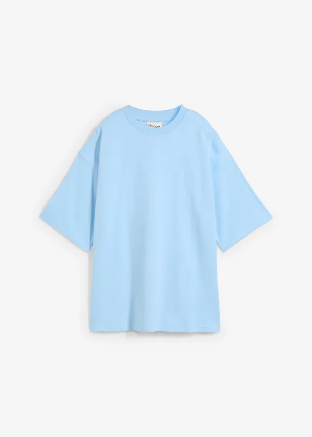 Oversized shirt van puur, zwaar biologisch katoen