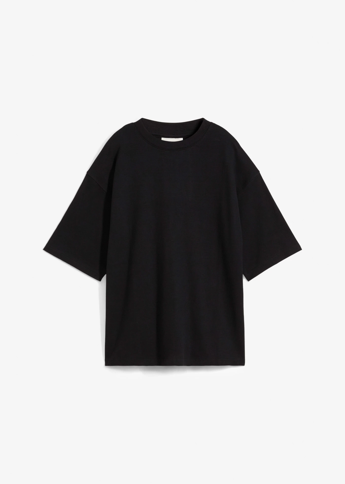 T-shirt épais oversize 100% coton • noir • Boutique bonprix
