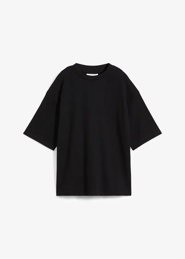 Oversized shirt van puur, zwaar biologisch katoen