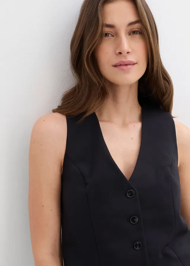 Korte gilet • zwart • product-page.page-title-suffix