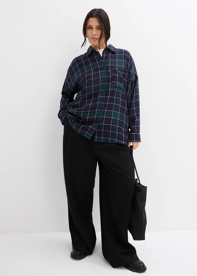 T-shirt oversize en coton épais, Couleur: blanc