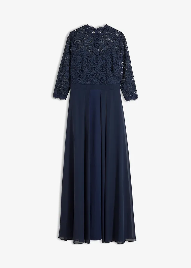 Rochie maxi cu dantelă