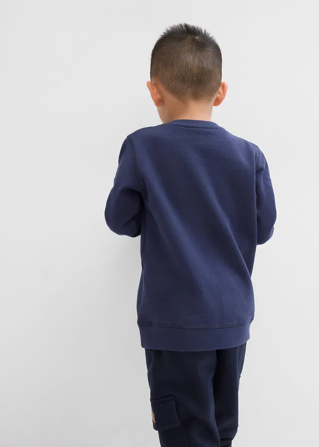 Sweat-shirt, Couleur: bleu foncé
