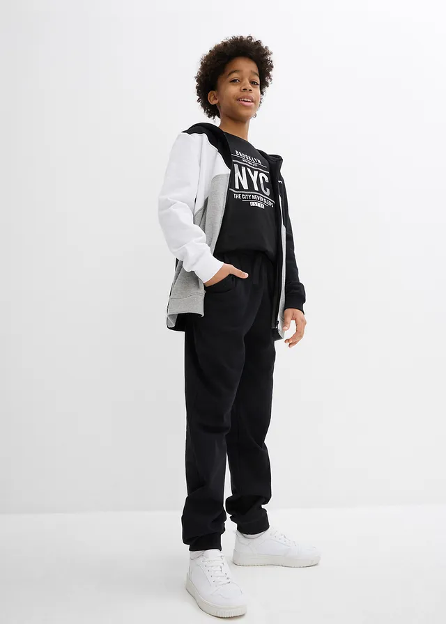 Pantalon de jogging en coton mélangé • noir • product-page.page-title-suffix