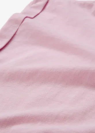 Koszulka z domieszką jedwabiu • jasny pastelowy róż • sklep bonprix